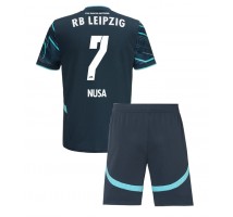 RB Leipzig Antonio Nusa #7 Koszulka Trzecia dzieci 2024-25 Krótki Rękaw (+ krótkie spodenki)